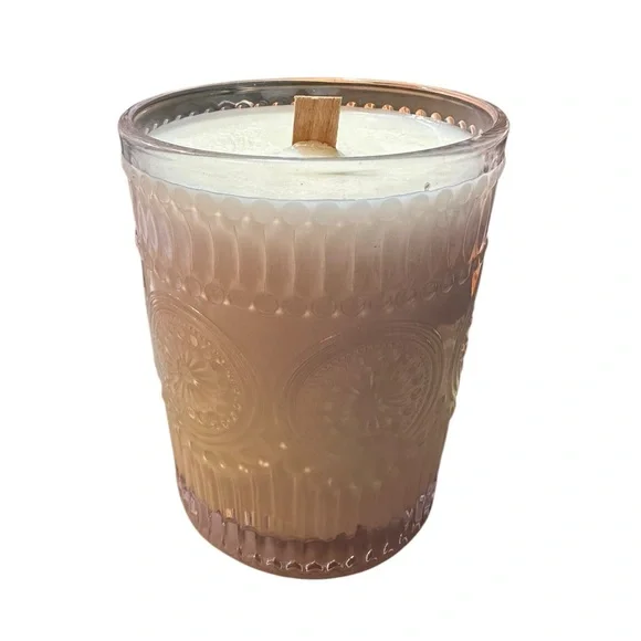 Handcrafted soy candle Eucalyptus mint NWT - Picture 3 of 3